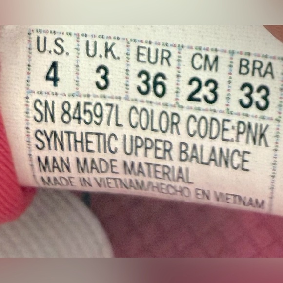 Pink Sketcher Sneakers with Floral Detail - Size 4 - Picture 9 of 10